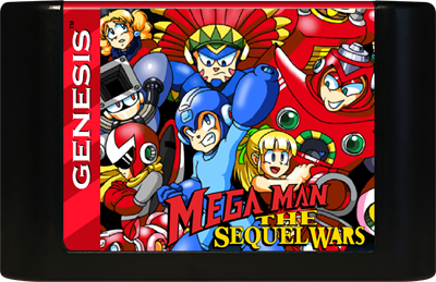 Mega Man: The Sequel Wars: Episode Red - Fanart - Cart - Front Image