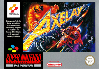 Axelay - Box - Front Image