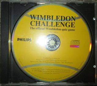 Wimbledon Challenge: The Official Wimbledon Quiz Game - Disc Image