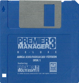 Premier Manager 3 Deluxe - Disc Image
