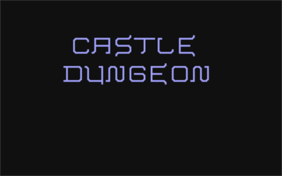 Castle Dungeon - Screenshot - Game Title Image