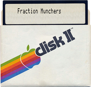 Fraction Munchers - Fanart - Disc