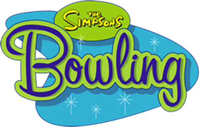 The Simpsons Bowling - Clear Logo Image