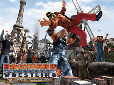 Backyard Wrestling 2: There Goes the Neighborhood - Screenshot - Game Title Image