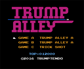 Trump Alley - Screenshot - Game Title Image