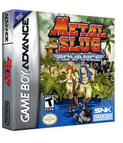 Metal Slug Advance - Box - 3D Image