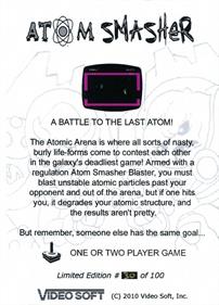 Atom Smasher - Box - Back Image