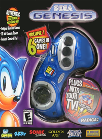 Arcade Legends Sega Genesis - Box - Front Image
