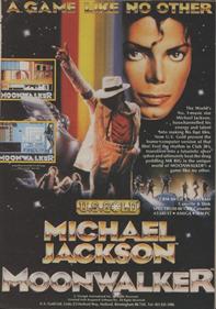 Michael Jackson: Moonwalker - Advertisement Flyer - Front Image