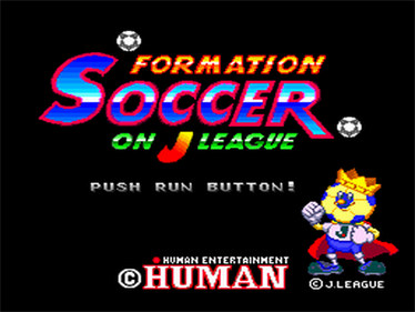 Formation Soccer on J.League - Screenshot - Game Title Image