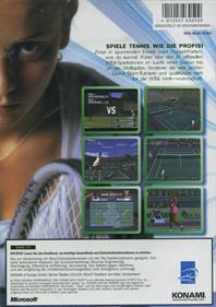 WTA Tour Tennis  - Box - Back Image