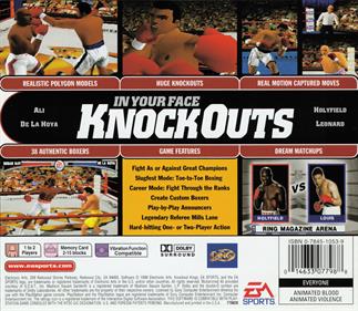 Knockout Kings - Box - Back Image