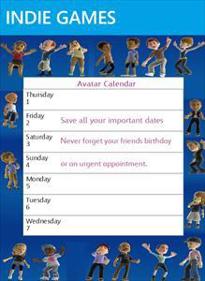 Avatar Calendar
