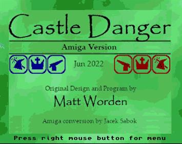 Castle Danger - Screenshot - Game Title Image