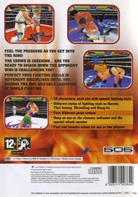 World Fighting - Box - Back Image