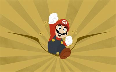 Super Isikoro Mario World - Fanart - Background Image
