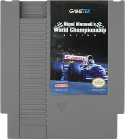 Nigel Mansell's World Championship Racing - Cart - Front Image