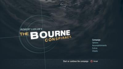 Robert Ludlum's The Bourne Conspiracy - Screenshot - Game Select Image