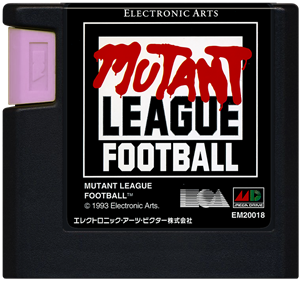 Mutant League Football - Cart - Front Image