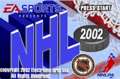 NHL 2002 - Screenshot - Game Title Image