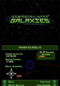 Geometry Wars: Galaxies - Screenshot - Game Title Image