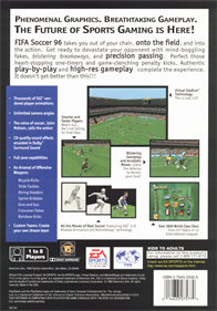 FIFA Soccer 96 - Box - Back Image