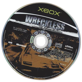Wreckless: The Yakuza Missions - Disc Image