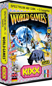 World Games  - Box - 3D Image