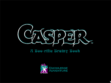 Casper Brainy Book - Screenshot - Game Title Image
