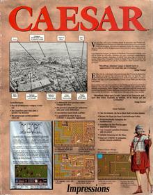 Caesar - Box - Back Image