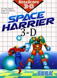 Space Harrier 3-D - Box - Front - Reconstructed