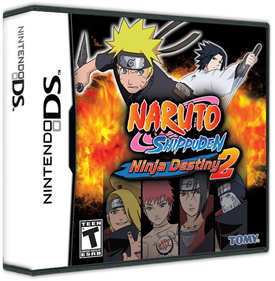 Naruto Shippuden: Ninja Destiny 2 - Box - 3D Image