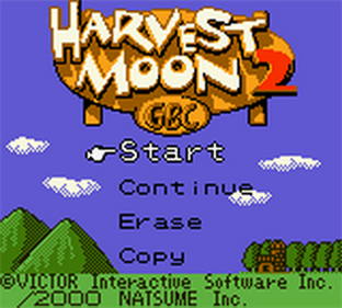Harvest Moon 2 GBC - Screenshot - Game Title Image