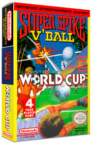 Super Spike V'Ball / Nintendo World Cup - Box - 3D Image