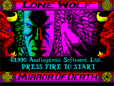 Lone Wolf: The Mirror of Death - Screenshot - Game Title Image