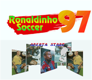 Ronaldinho Soccer 97 - Screenshot - Game Title Image