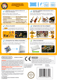 Wii Music - Box - Back Image