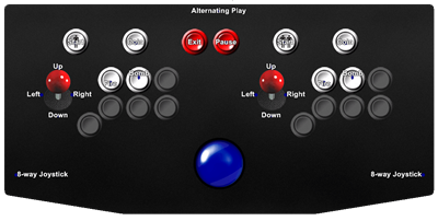 Plus Alpha - Arcade - Controls Information Image