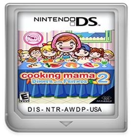 Cooking Mama 2: Dinner with Friends - Fanart - Cart - Front Image