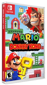 Mario vs. Donkey Kong - Box - 3D Image
