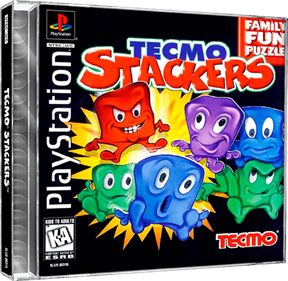 Tecmo Stackers - Box - 3D Image