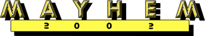 Mayhem 2002 - Clear Logo Image