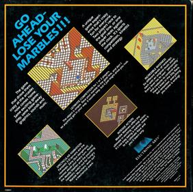 Marble Madness - Box - Back Image