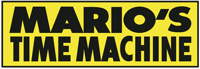 Mario's Time Machine - Clear Logo Image