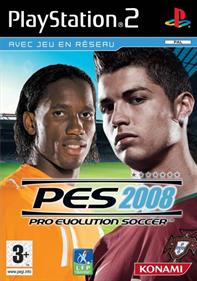 PES 2008: Pro Evolution Soccer - Box - Front Image