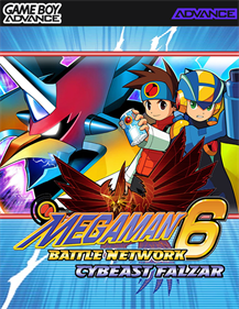 Mega Man Battle Network 6: Cybeast Falzar - Fanart - Box - Front Image