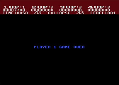 Collapse - Screenshot - Game Over Image