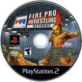 Fire Pro Wrestling Returns - Disc Image