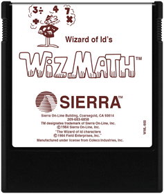 The Wizard of Id's Wiz Math - Cart - Front Image