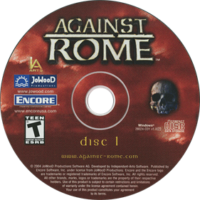 Against Rome - Disc Image